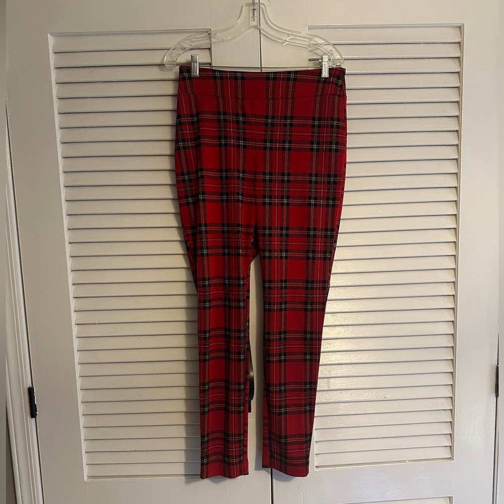 Bar III Plaid Leggings